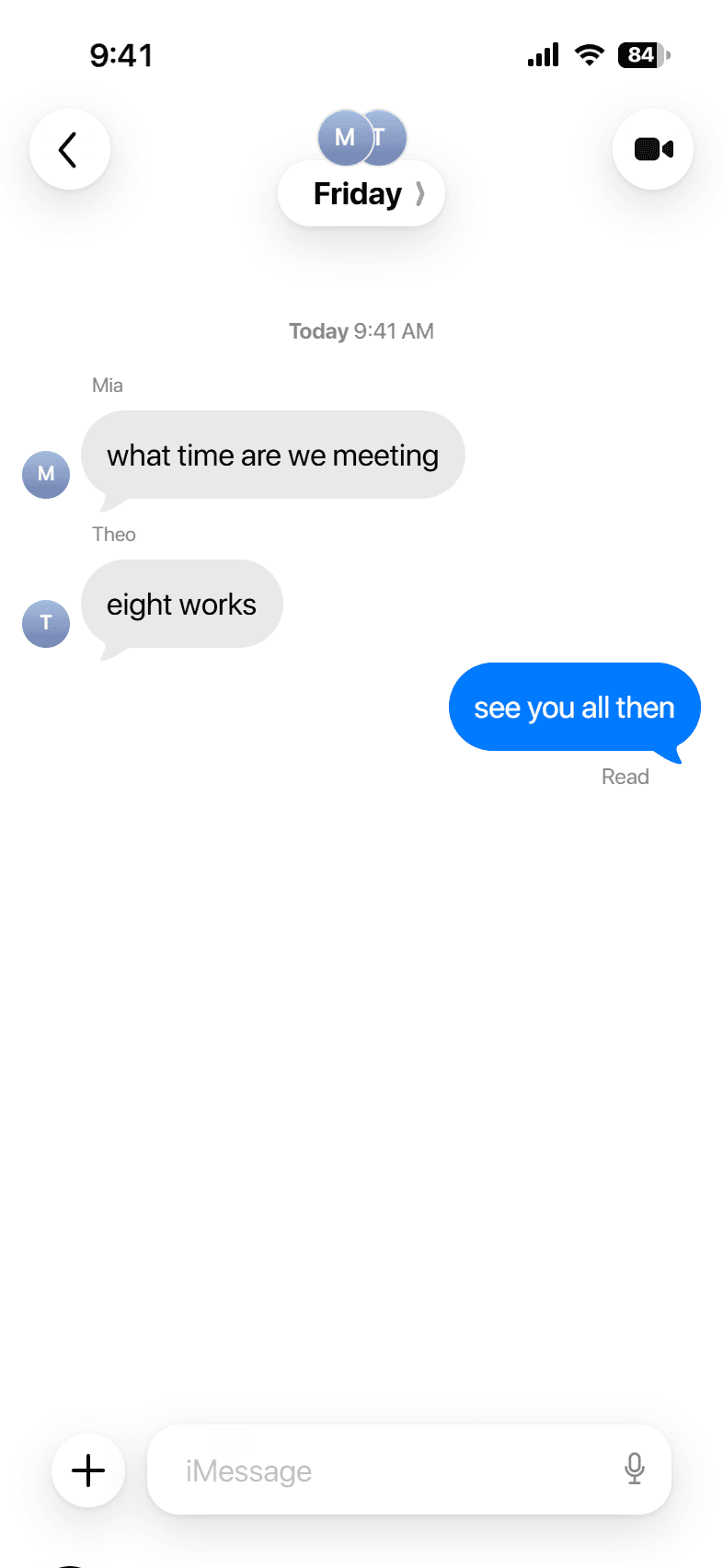 Planning a night out